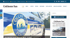 Desktop Screenshot of colchestersun.com